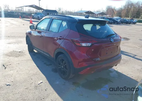 2021 Nissan Kicks Sr Xtronic Cvt from USA, damaged, VIN 3N1CP5DV0ML565971